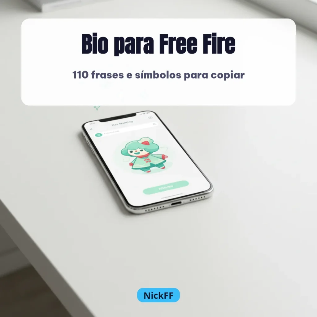 Bio Para Free Fire: 110 Frases e Símbolos Para Copiar