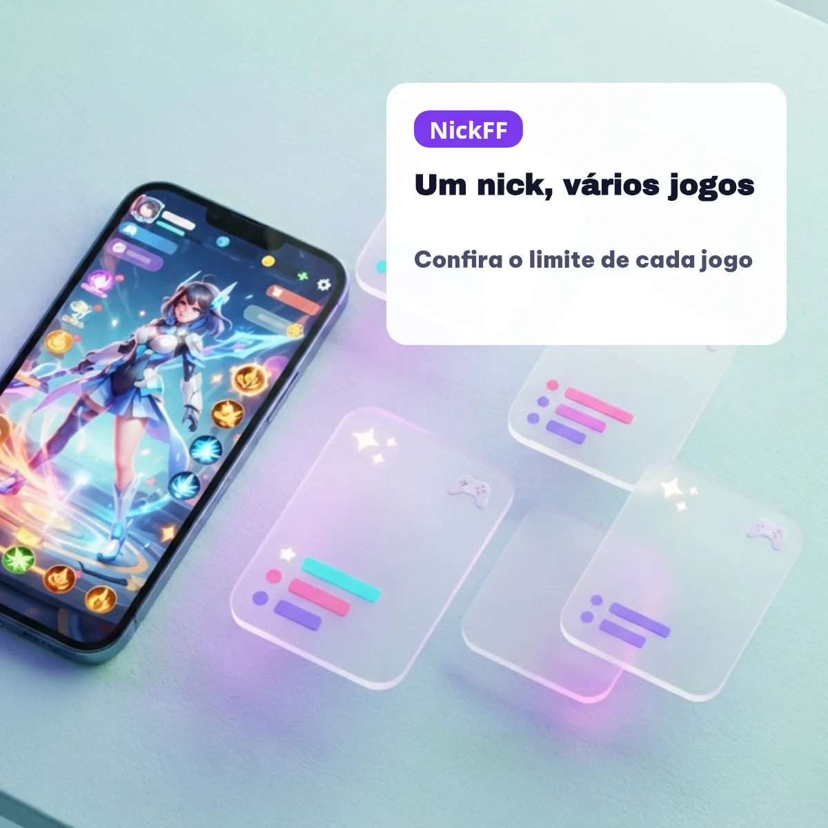 Um nick para vários jogos: confira o limite de cada um