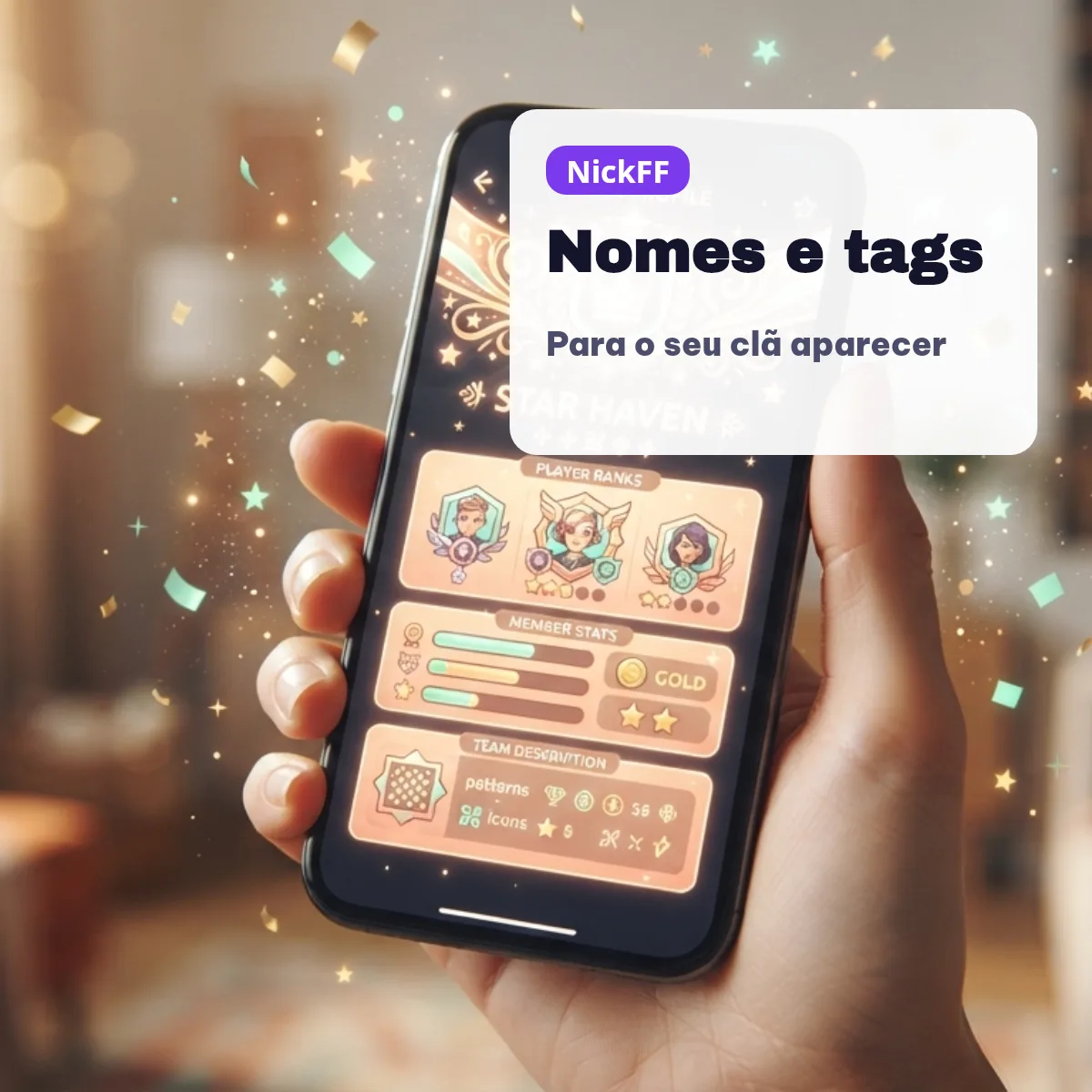 Tags e nomes de guilda do Free Fire para o seu clã aparecer
